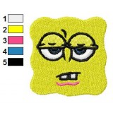 SpongeBob Smiley Machine Embroidery Design 03